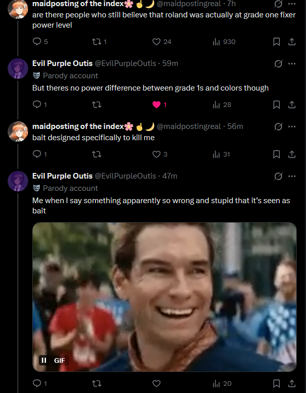 maidposting of the index🌸☝️🌙 tweet media