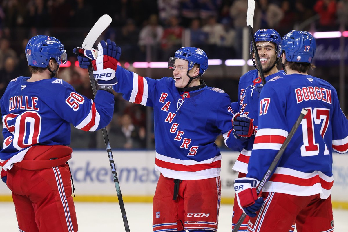 NY Rangers PR tweet media