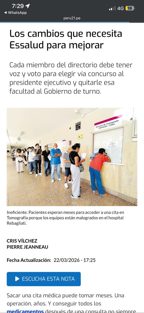 El sistema de salud del seguro social atiende a miles de personas, lo que genera presión en los servicios #EssaludElPetroperúDeLaSalud