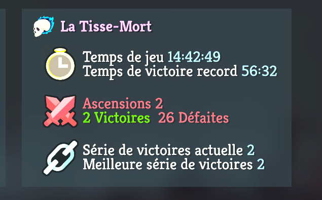 syatiks's tweet photo. @OliechHS Après 26 partie à la dur! Série de victoire avec Tisse-Mort! Invaincu en Ascension 1 🤪Merci de M'avoir donner la piqure du jeu avec tes vidéo! https://t.co/WUucw3cbCb