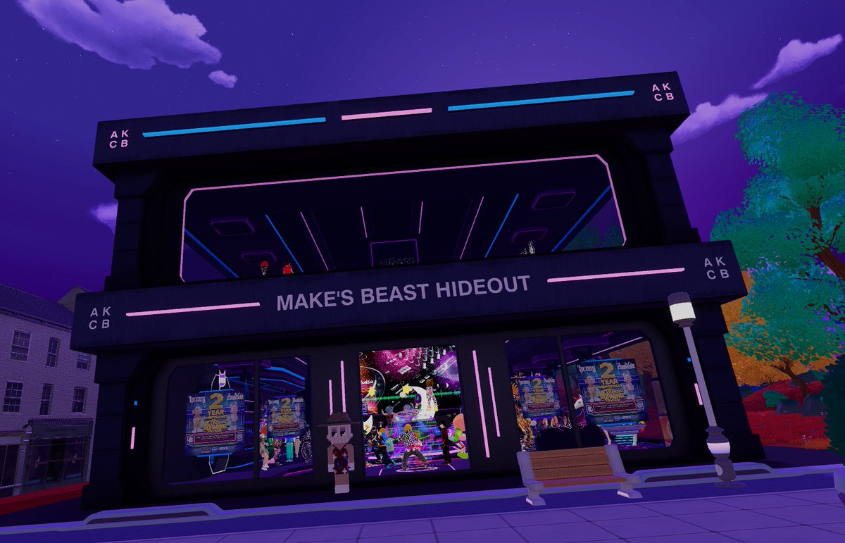 MetaWolfDCL's tweet image. META BEAST ROAMING PARTY! 🎉
Tonight DJ @HENNYWUBS 
🍾 Join us in @decentraland Metaverse!

decentraland.org 
We are at the @makeanft 
build coords -21,137 :D  

#party #decentraland #akcb