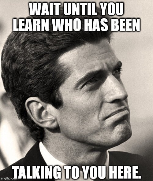 CainLightworker's tweet image. 😉 #JFKJR