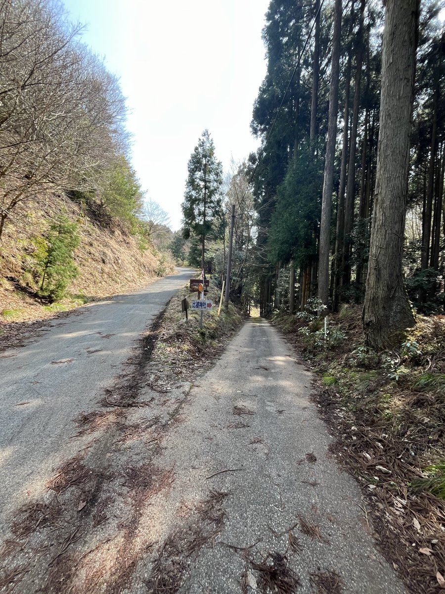 せっかくの良い天気で時間ができたのでツーリング！
少し前に旧男鬼集落という無人の集落に行ったっていう誰かのポストを見たので行ってみようと残り1km位まで来てるんだけど…道が林道すぎて引き返してきた😅これはオフロード車じゃないと無理やわ…