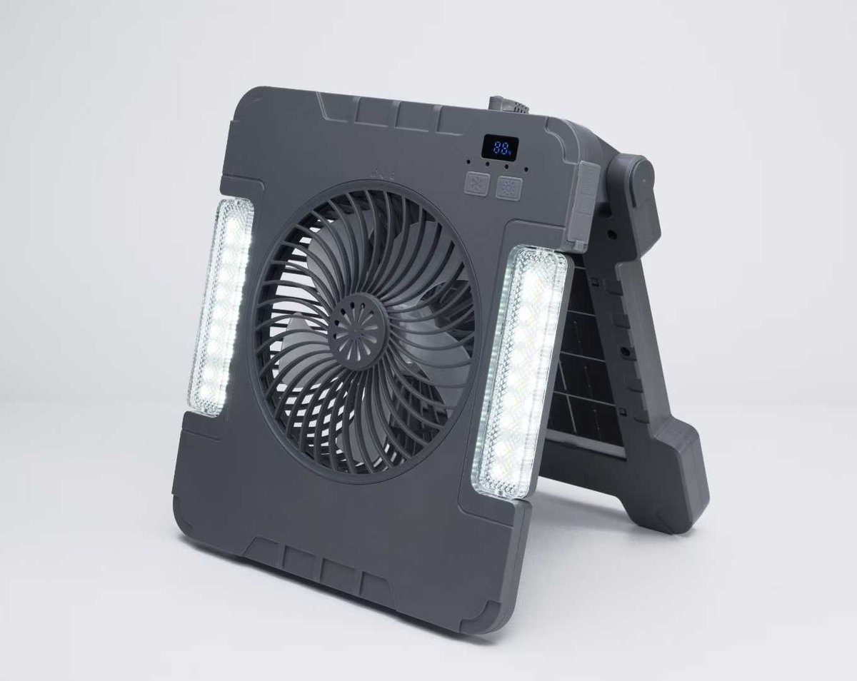 puchuanglight's tweet image. 🌬️💡 LED Fan Light with 8–12h runtime, rotating LED, dual-sided solar panel &amp;amp; USB Type-C charging. 
📞 +86 18933439494
#zhongshanpuchuanglighting #ledfanlight #solarpowered