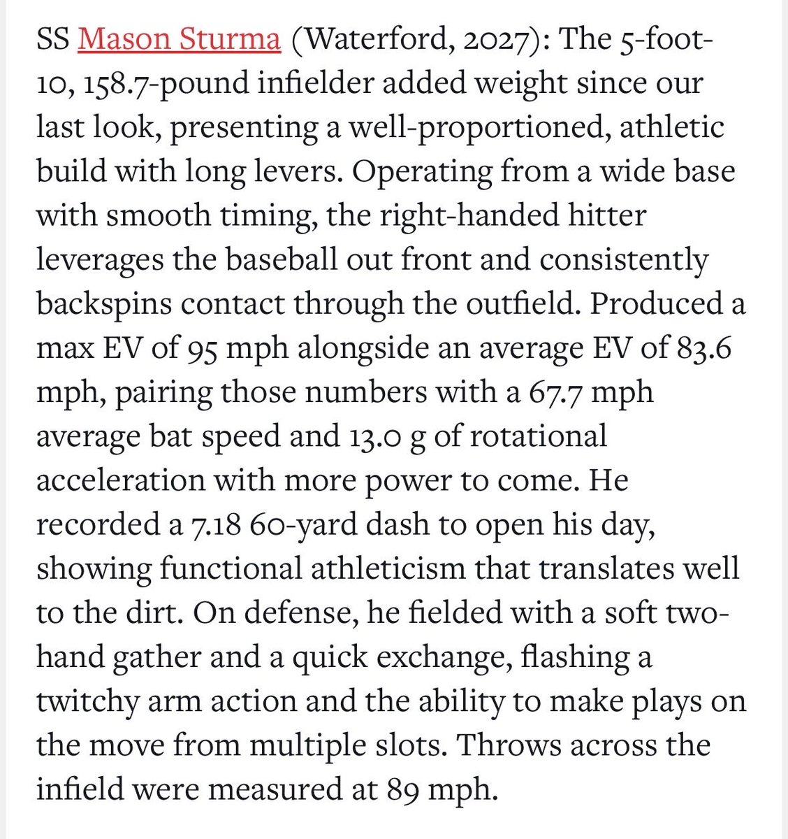 Mason Sturma tweet media