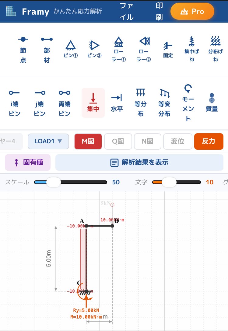 captain5460's tweet photo. Framy使ってみた感想。
→ スパンや寸法の把握がしやすく、初期検討に便利操作が直感的
→ AutoCADほどコマンドを覚えなくても扱える
改善してほしい点
→反力の値等が部材と重なって見えにくい。
私は構造設計じゃないので、一級建築士受験生目線で感想しました。🐼
@kenken_blog
#Framy https://t.co/hd60mKuLZW