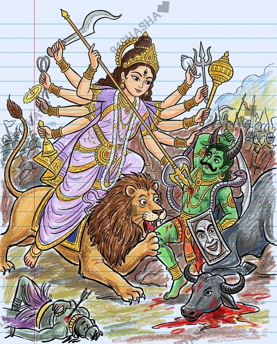 94shawy's tweet image. माता दुर्गा 💜

#Durga #ShubhNavratri #Durga #AI #AIArt #Navratri #ChaitraNavratri #NavDurga #NauDurga #94shasha