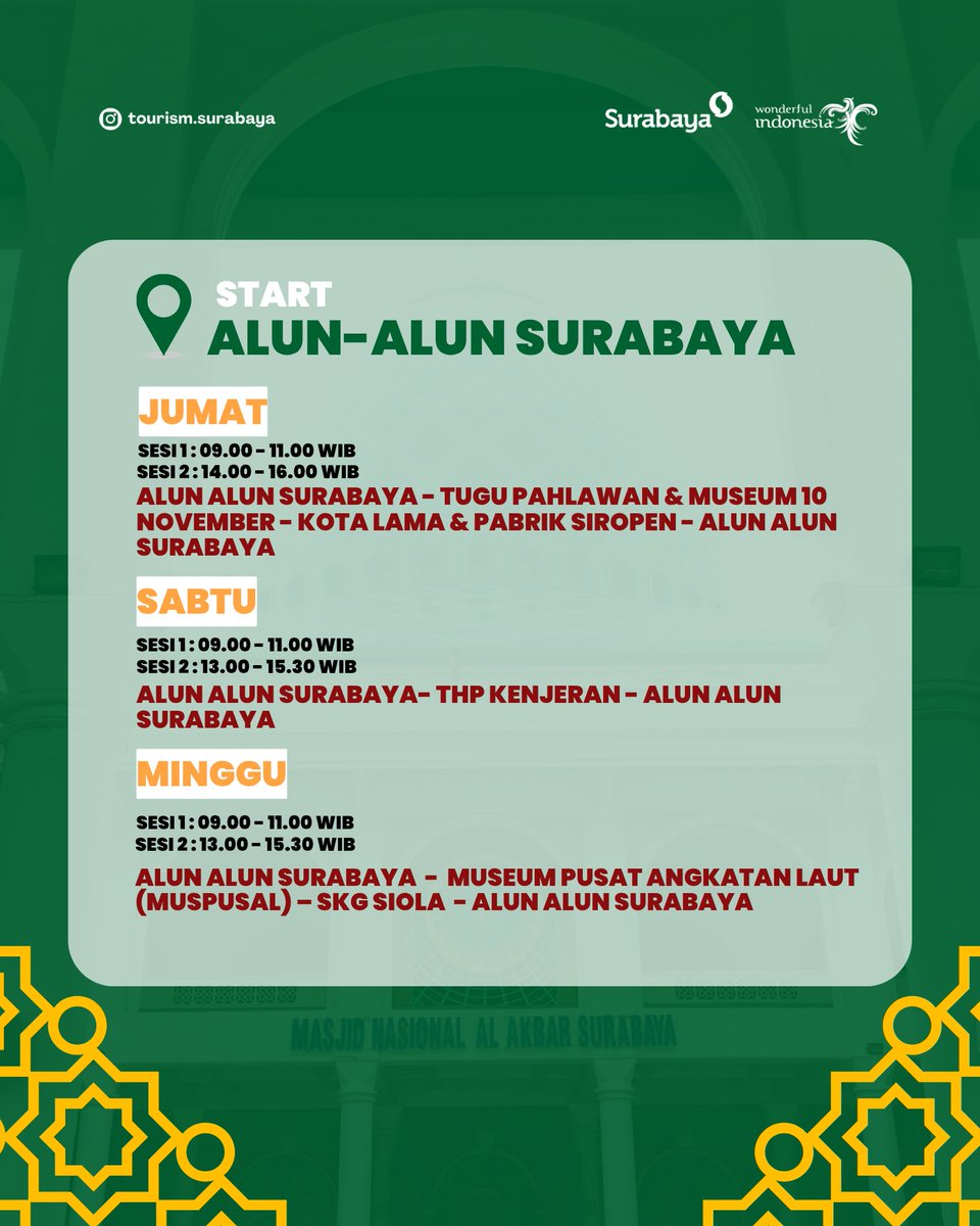 Surabaya Tourism Information Center (TIC) tweet media