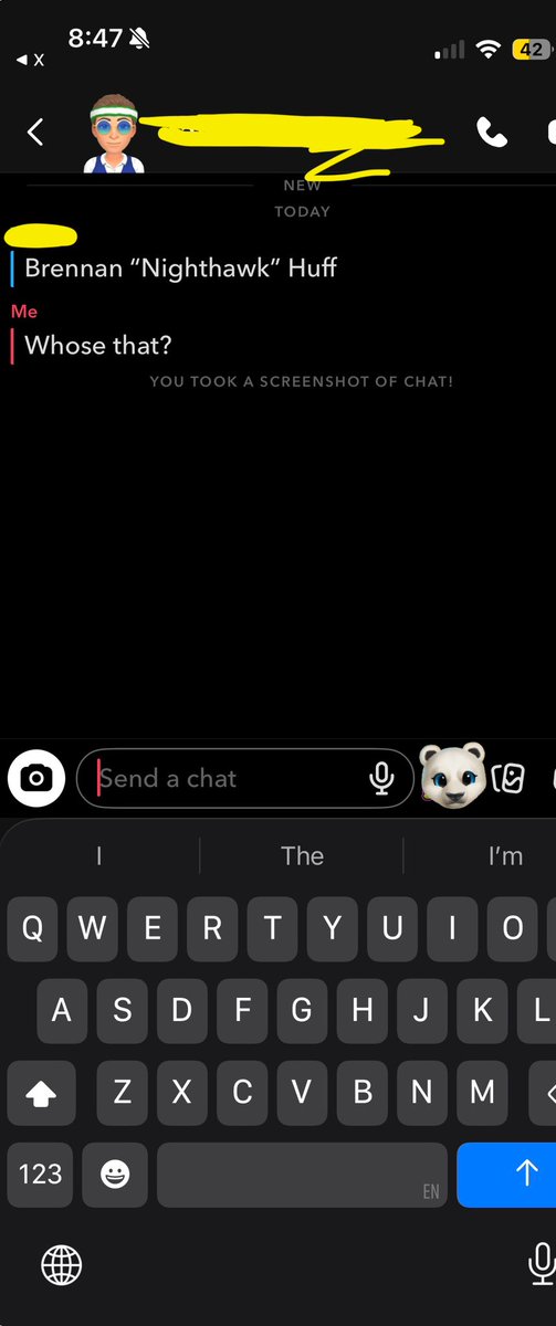 Brennan “Nighthawk” Huff tweet media
