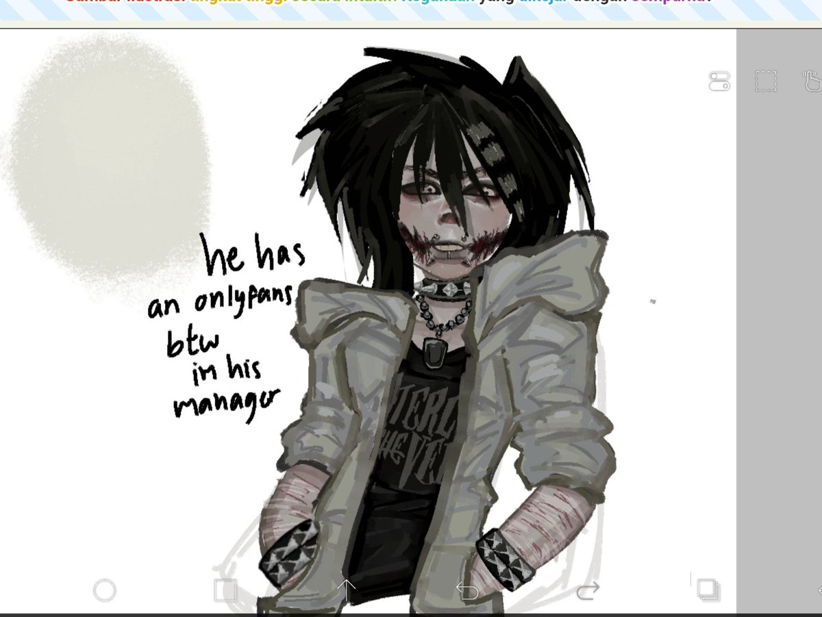 Cyrusrots's tweet photo. Are creepypasta fans still alive??? Are "how i became a creepypasta" glmm still the shit?? Anyways Jeff the killer, my 9 year old self would be proud of this. That being said i used to draw him as a cat femboy back then..
#creepypasta #jeffthekiller https://t.co/xyheJ3KX0H