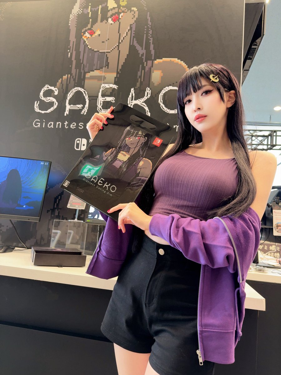 melo1224melo's tweet photo. ハピネットフェス1日目
📍ベルサール秋葉原

『SAEKO Giantess Dating Sim』ブース
冴子役でお待ちしております✨

 #saekogame https://t.co/RAr3NEuDyZ