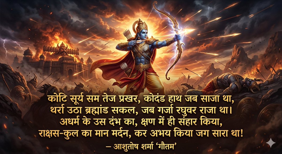 Asusharma1's tweet photo. जय श्री राम https://t.co/9brUNDBPKT
