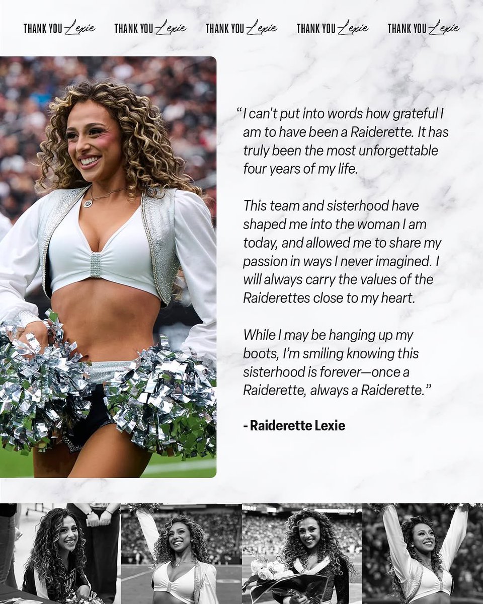 Raiderette Daily tweet media
