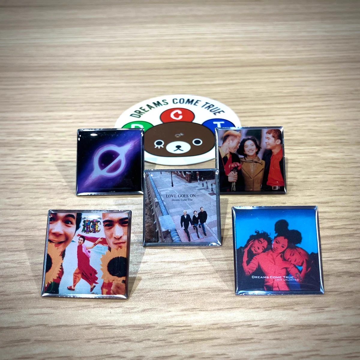 DREAMS COME TRUE vol.2 ガチャ ピンバッジ 10種 ②全10種類セット vol.2 DREAMS COME TRUE ピンズカプセル DREAMS