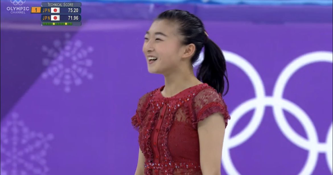 supiripi's tweet photo. 2018年平昌でアメリを演じ"ペコ"っと頭を下げて はにかんだ女の子 

素敵な優しさと強さを携えて
本当に美しい女性に成長されましたね

おめでとう #坂本花織 選手✨️ https://t.co/Dz0WKaL0s3