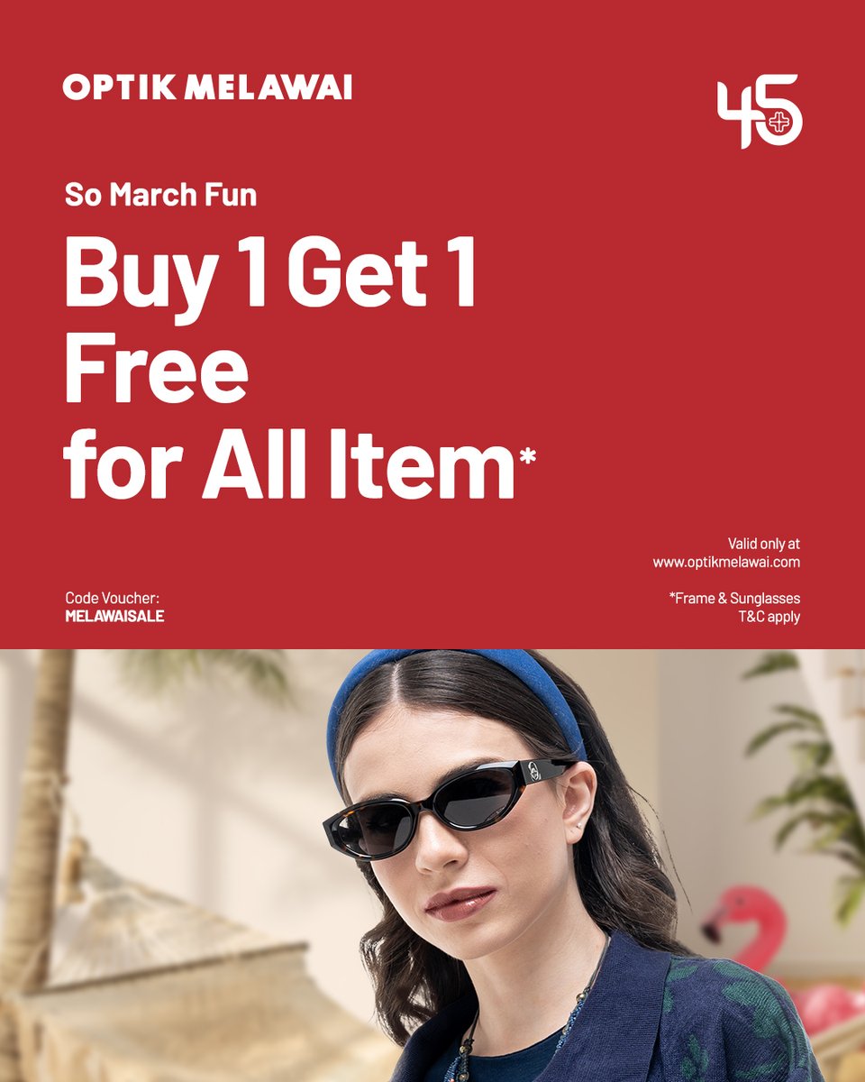 Optik Melawai tweet media