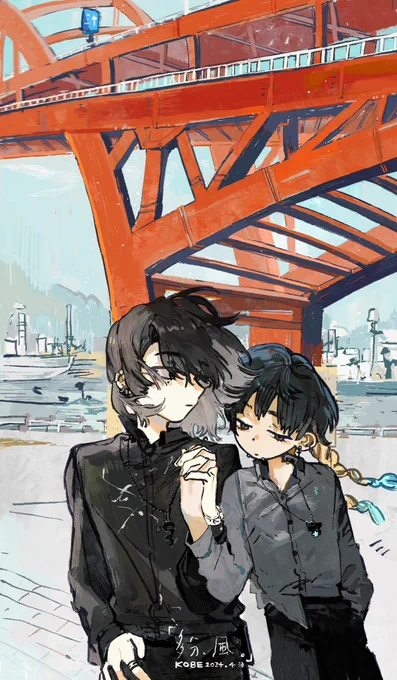 #オリジナル 神戸大橋