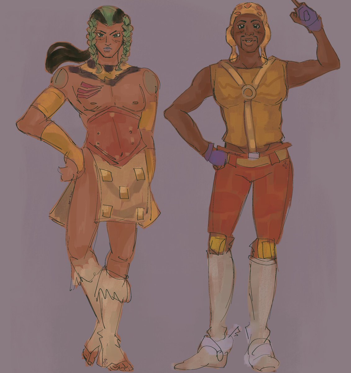 amorbucci's tweet photo. png redraws of the goats theyre so cute #sbr #jjba #steelballrun https://t.co/MHpP1n0yUu