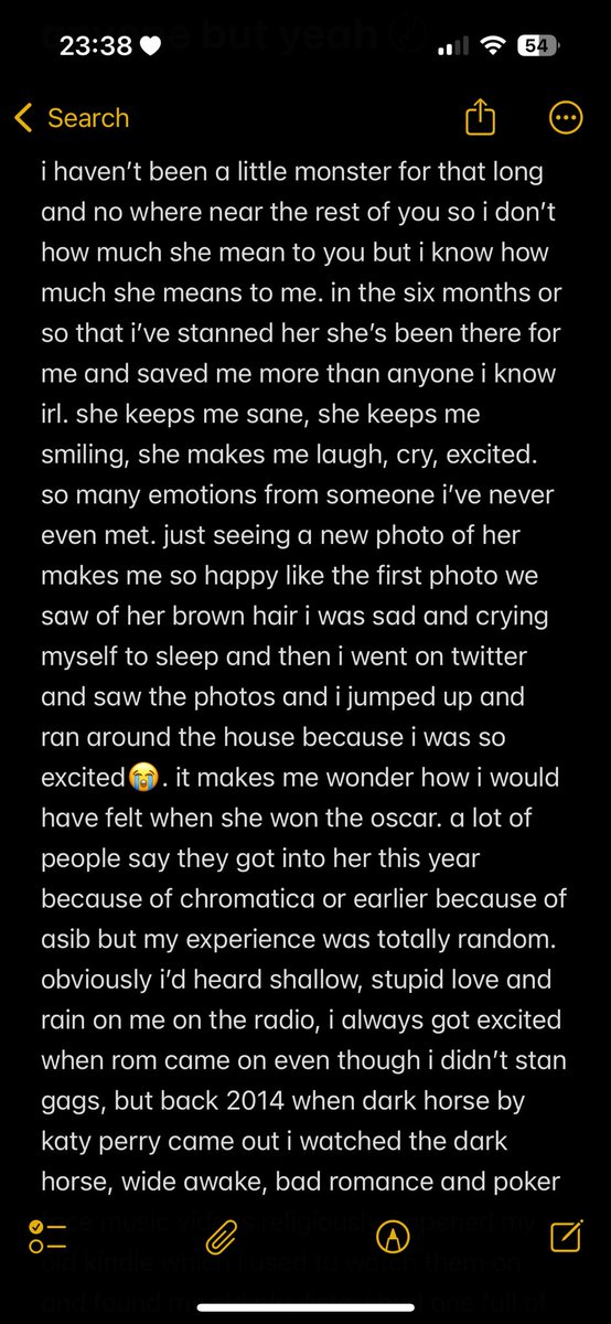 maryjanejudass's tweet photo. you know what in honour of gaga’s 40th birthday im gonna post the birthday note that i wrote her when i was 13 and first became a little monster properly. happy birthday @ladygaga you mean more to me than anyone could ever know <3 https://t.co/9Dh4Ql4jUy