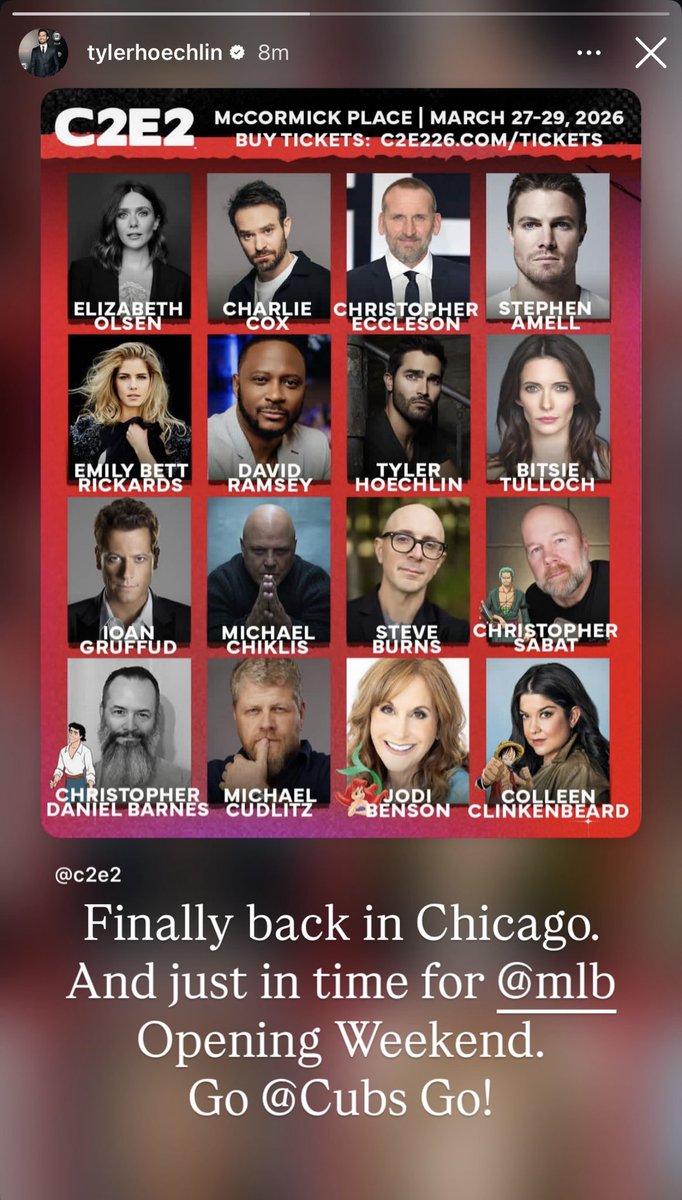 THoechlinNet's tweet image. Tyler Hoechlin posted about his Chicago convention this weekend. #TylerHoechlin #TeenWolf #SupermanAndLois