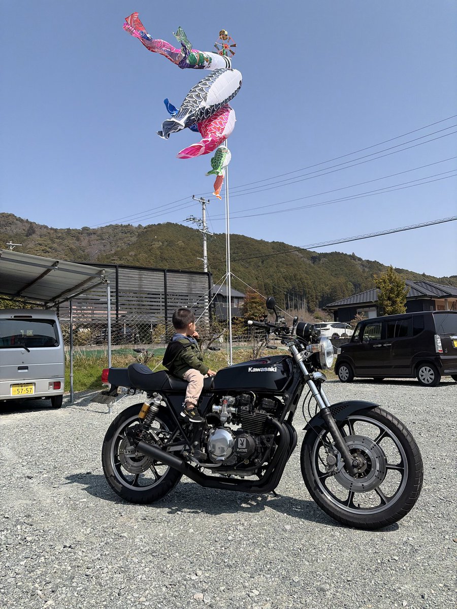 Z455FX's tweet photo. 鯉のぼり日和 https://t.co/jB2dVTf7gW