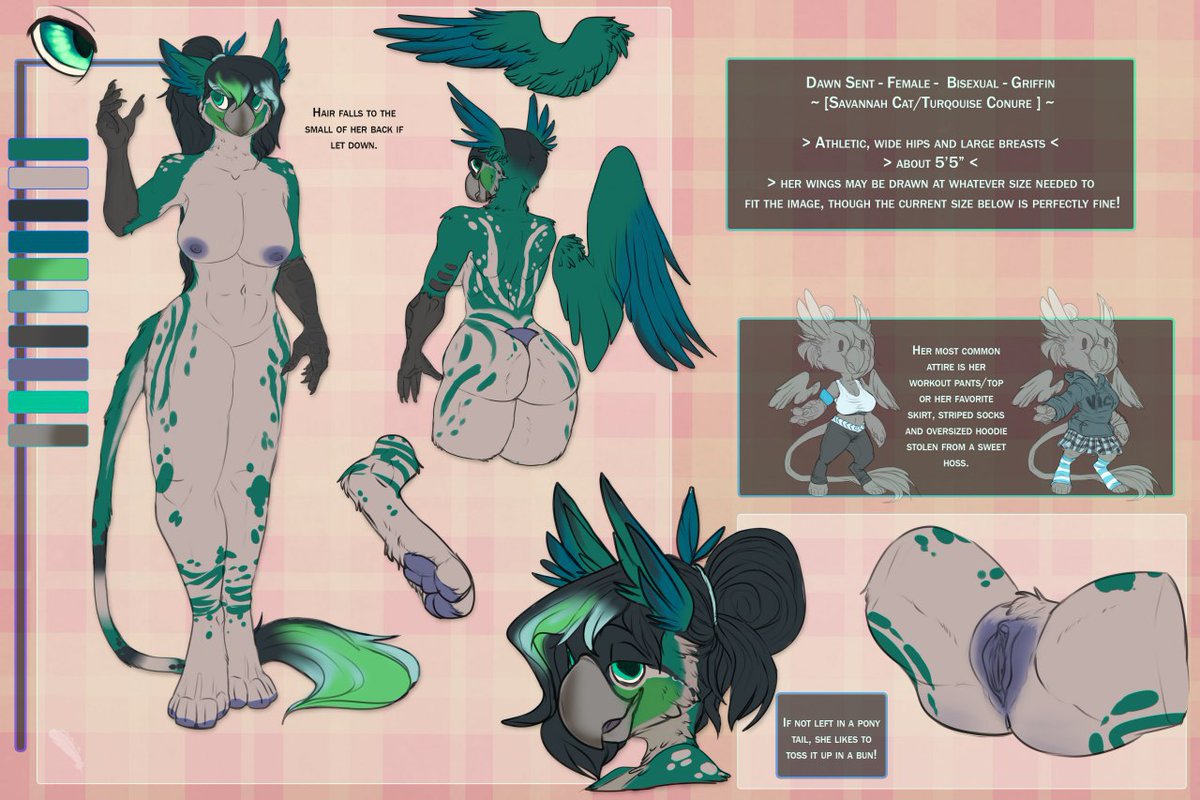 Dawn_Sent_'s tweet photo. @mattewzone Have a gryph girl. 💜 https://t.co/QsIycQixtd