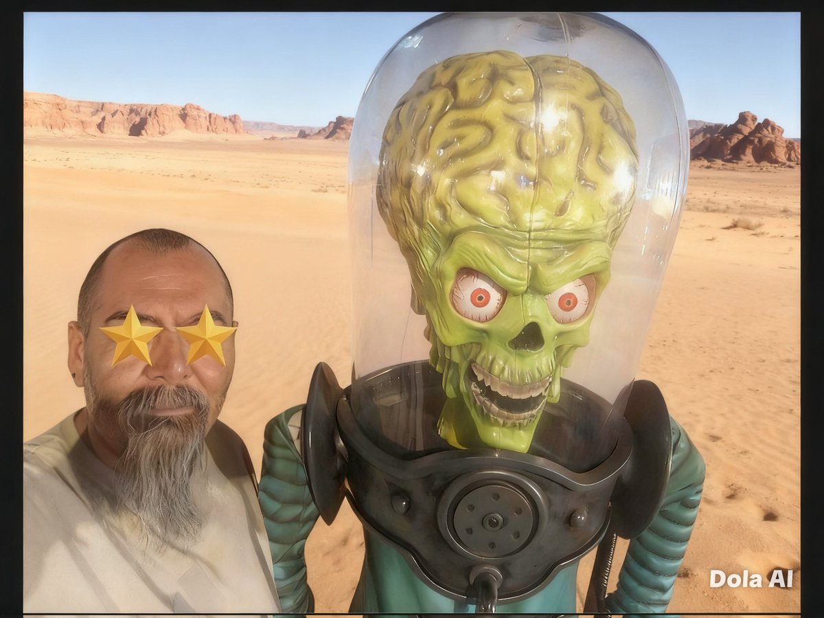 Fui a dar una vuelta  a Marte y me encontré con un amigo jsjs