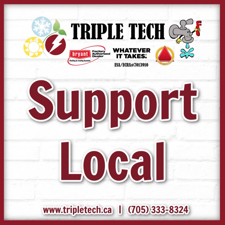 When you book with Triple Tech, you're not just getting expert HVAC service.

You're supporting a local team that gives back to our community through local sports, charities, and events.

Thanks for choosing local.

#SupportLocal #SimcoeCountyProud #TripleTechCares