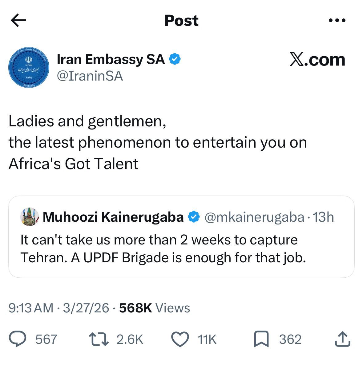 Winnie Byanyima tweet media