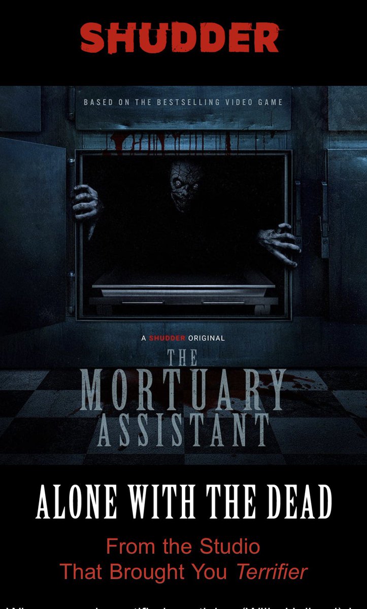 hardeequinn's tweet photo. @InsymTtv Did you hear about this movie? I’m excited about it #themortuaryassistant #mortuaryassistant #insym https://t.co/Ly4iQtoD94