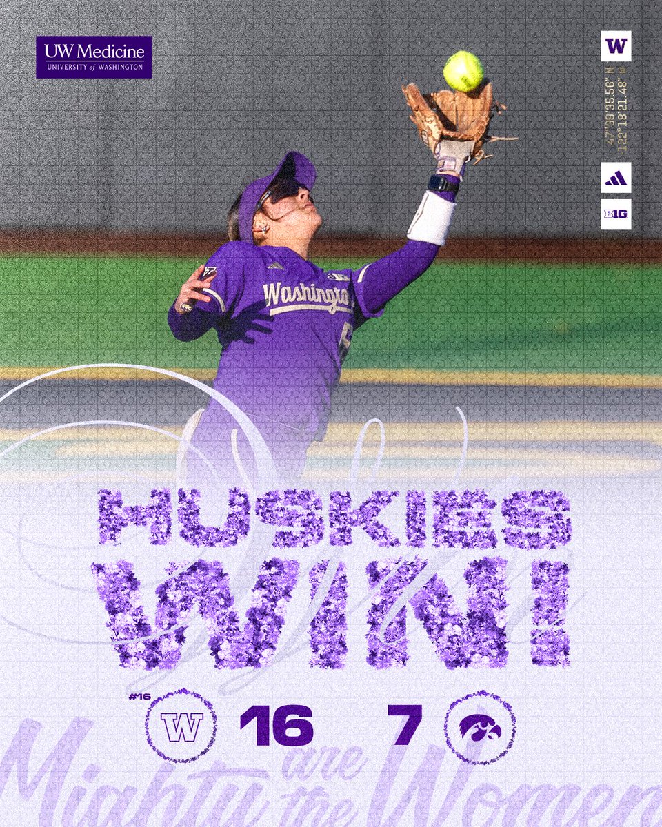 Washington Softball tweet media