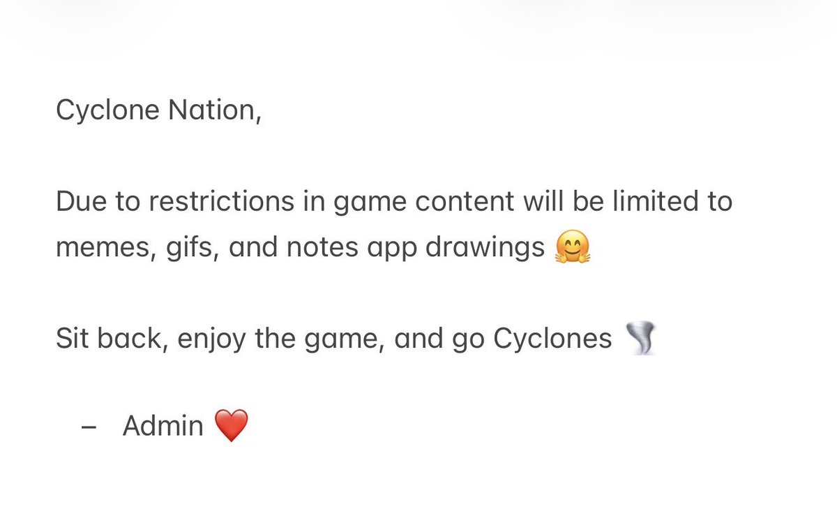 Iowa State Athletics tweet media