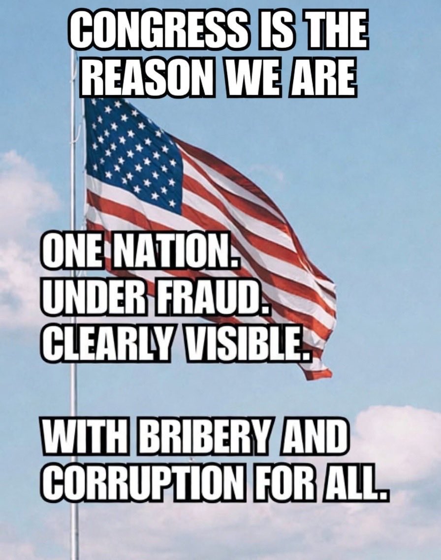 <a href="/ChrisMurphyCT/">Chris Murphy 🟧</a> IT’S TIME FOR A REGIME CHANGE IN OUR GOVERNMENTAL BODY. ALL 535 NEED TO BE TERMED OUT.