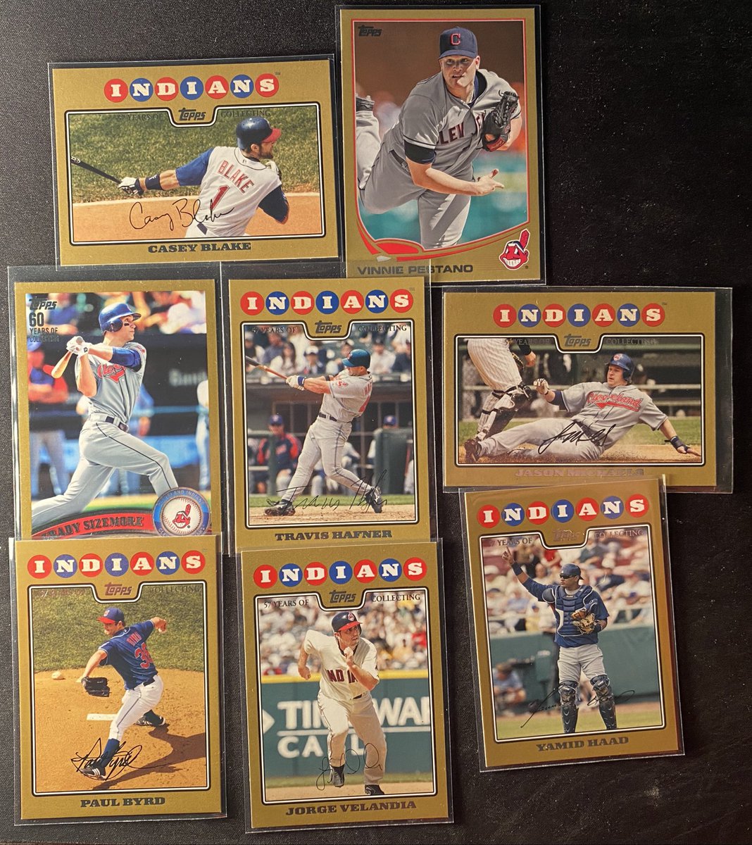Cleveland Indians 32 card lot

$24 shipped

Cards of note:

Gonzalez /2001
Betancourt /99
Betancourt /2005 
Hafner /120
Hafner /2008
Sizemore /2011
Lee /500
Ramirez /150
Martinez ref
Martinez /375
Guthrie /2003
Guthrie /1750

#PumpkinStacks