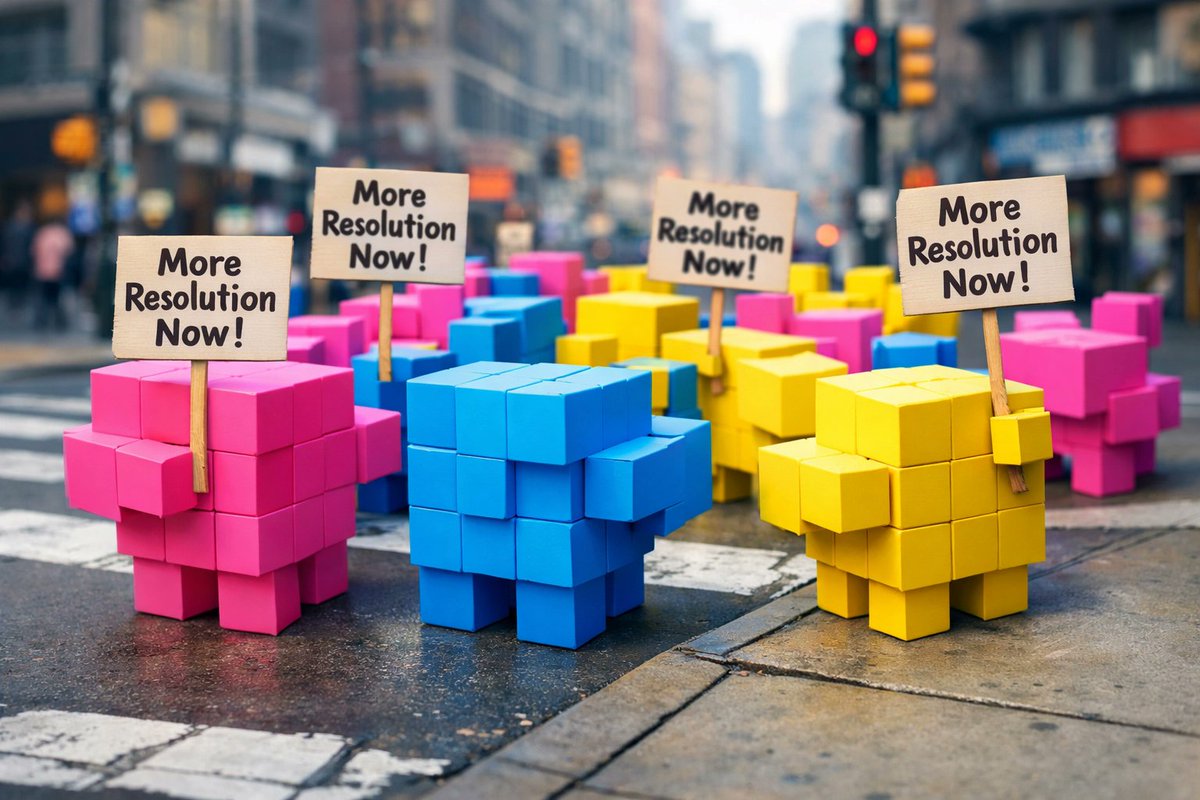 dstrausser83's tweet image. The Pixels have formed a union. They’re demanding better resolution and a limit on "unnecessary motion blur." If their demands aren't met, they're threatening to turn every video into a 144p Minecraft stream. ✊👾 #PixelPower #DigitalLabor #TechLife #PixelArt #TechTrends