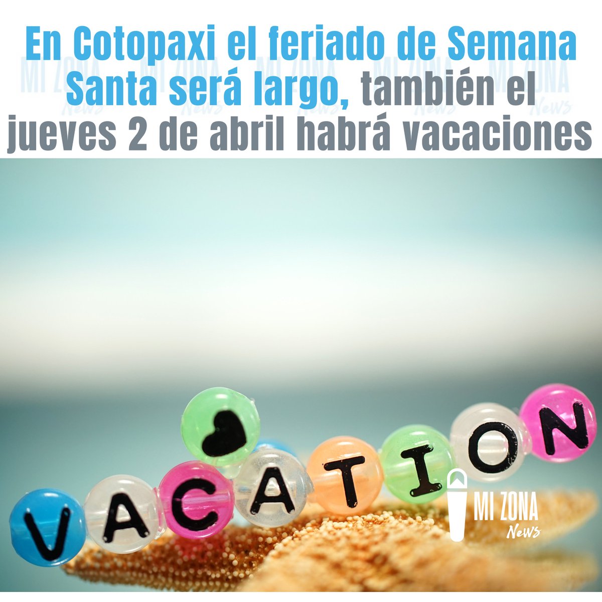 MiZonaNews's tweet image. El feriado del miércoles 1 de abril, por el aniversario de provincialización de Cotopaxi, se trasladará al Jueves Santo, 2 de abril, por disposición de la Gobernación de la provincia.👇#Latacunga #Clases

facebook.com/photo/?fbid=93…