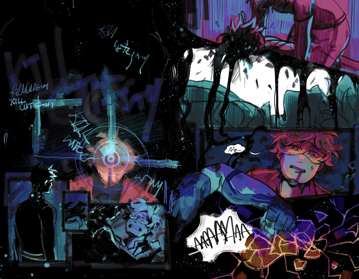 isjaszzz's tweet photo. Turn around🏙️
Writer: @zipzapzooooooom
Editor: violet-fire-cat on tumblr
with cover by wormtime123 on tumblr and @cocoabats <3

Our comic in @HotGuyComicZine Ghost issues, a continuation of Of the Heart from Vol1!
#HotguyComicsZine #HGCZ #desertduofanart

(1/4) https://t.co/QFppPlIsO0
