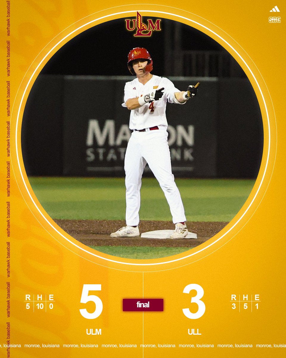 ULM Baseball tweet media