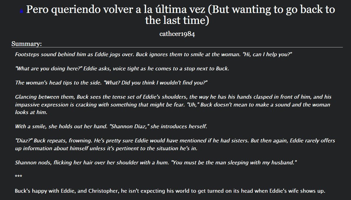 Fic Rec!!!
cathcer1984 wrote this and gifted it to me for my birthday <3

>rated e
>9.6k
>angst with a happy ending
>inspired by the season 1 finale of Grey's Anatomy, when Addison walks up to Derek and Meredith iykyk
archiveofourown.org/works/81759476