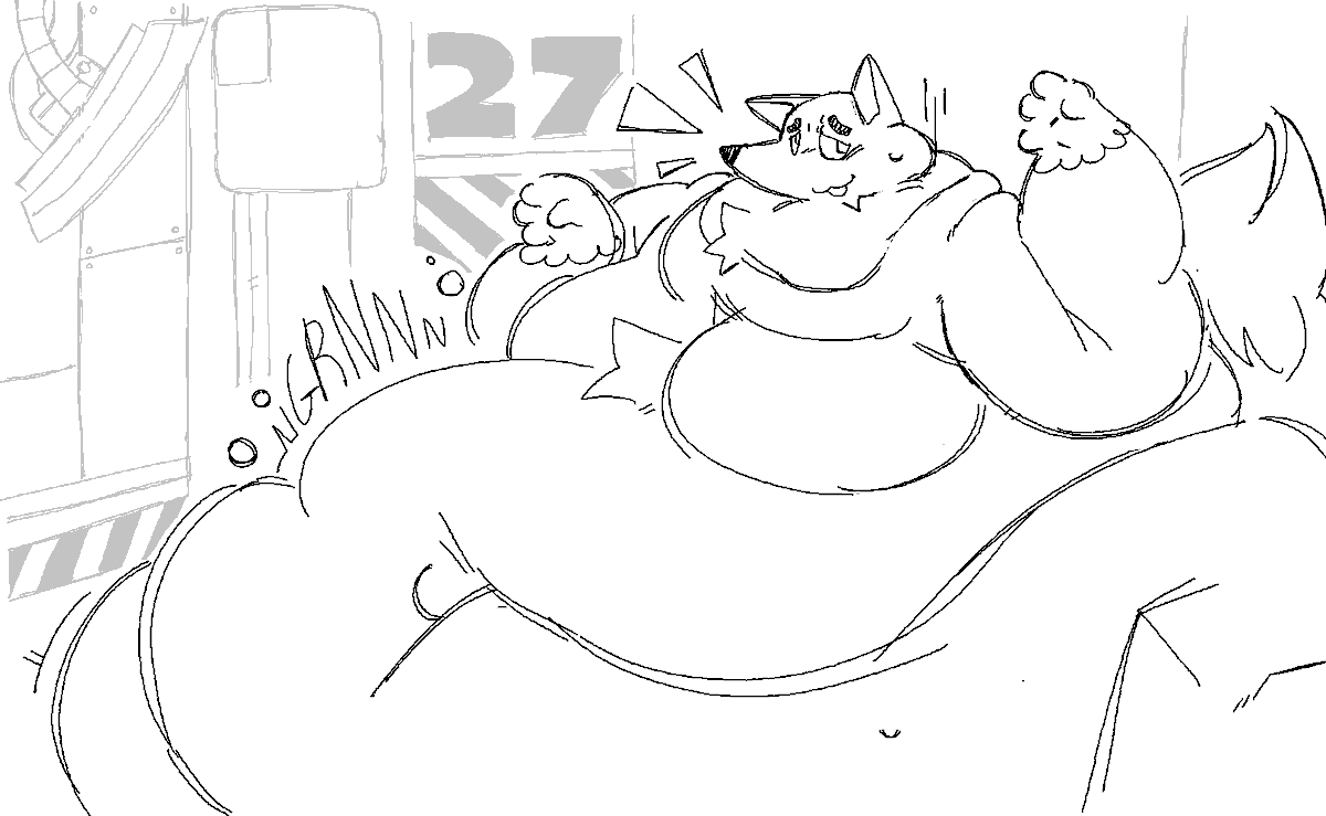 please stop doing attachment work with him.
he'll just keep asking for more food...