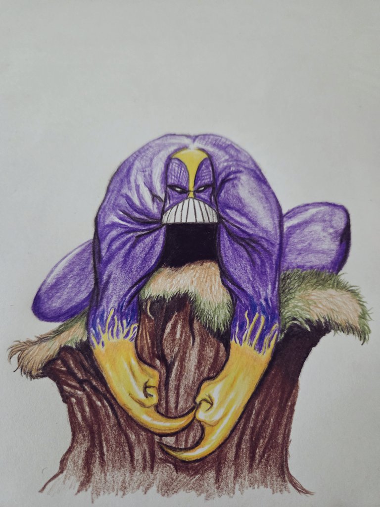 Jamariojam87684's tweet photo. Drew the maxx In honor of Sam Kieth his work inspired me a lot and love his characters and work as a whole 💜💛🐇👑
#samkieth #themaxx #themaxxcomics #imagecomics https://t.co/DWln3PL0pg