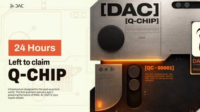 crhunterairdrop's tweet photo. every chain you use runs on math from 1977.
i just claimed the Q-Chip for the one that doesn't.
Quantum Ready.
I'm on the waitlist, you too → https://t.co/zGm9bgoEQZ https://t.co/H3xGt0nsMq