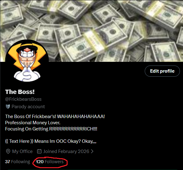 The Boss! tweet media