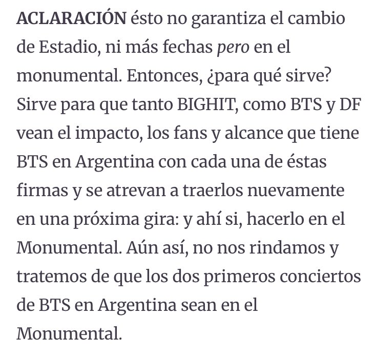 EMILIA LE ROBO LAS FECHAS EN RIVER A BTS tweet media