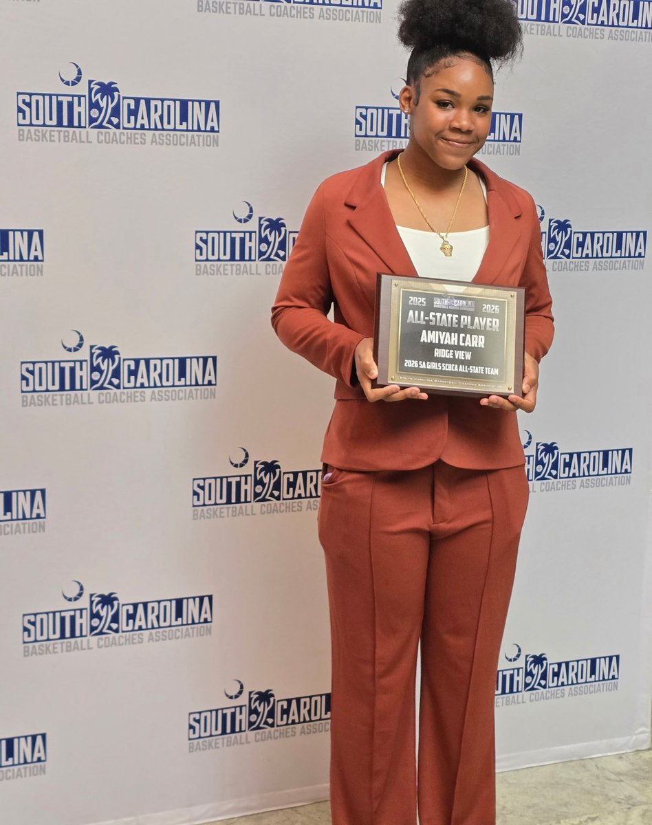 RidgeView_WBB's tweet photo. @AmiyahCarr22 @SCBCA All-State Banquet @rvhs @RidgeViewSports @DrBrendaMack @A5Lucas #ANEWVIEW #BTW #NEXTLEVEL https://t.co/hHTs0ROm2D