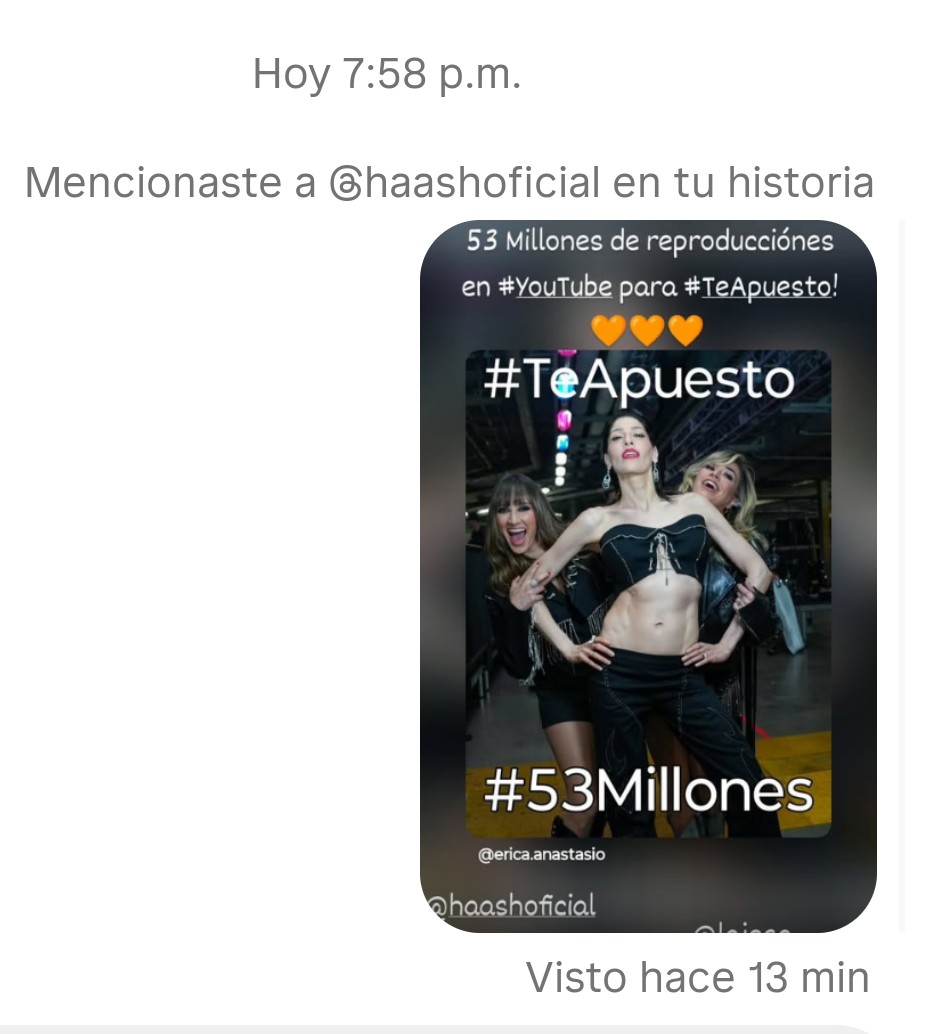 Que lindo terminar el día así, como siempre con una sonrisa Gracias a ustedes, ¡Las Quiero Mucho! ❤️❤️ (27/03/2026) <a href="/haashoficial/">Ha*Ash</a>