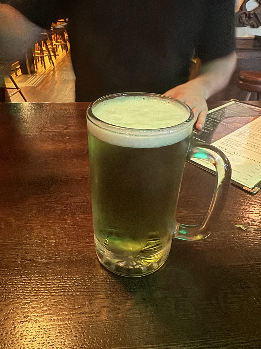 “So the thing with our miller lite on tap is it’s green and $3, you guys still good with that”

I love Chicago