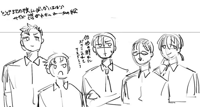 とどますばっか描いているとますみがヒロインサイズにおもえてくるからな…の絵です 