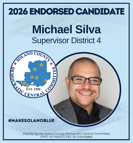solanodems's tweet photo. Please support Michael Silva, our endorsed candidate for County Supervisor, District 4: https://t.co/PK2SchK0tt https://t.co/2dZFpmzCAN