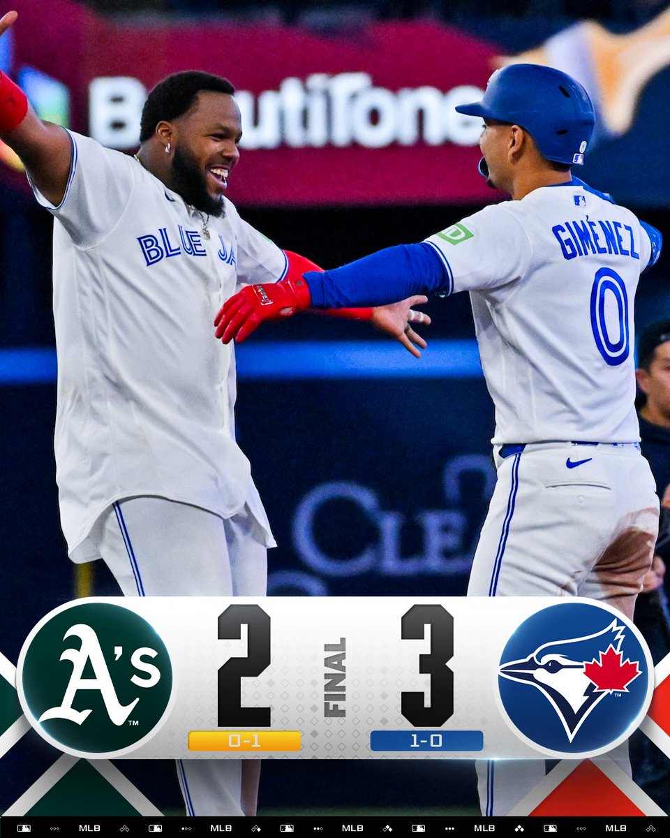 Andrés Giménez’s walk-off hit and Kevin Gausman’s 11-strikeout performance lift the <a href="/BlueJays/">Toronto Blue Jays</a> to #OpeningDay victory!